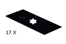 Couteau scarificateur 17 x 16,6 CM pour Fleurelle V 40 BL / V40BL / 00.1857.32