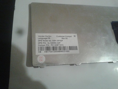 Clavier ordinateur portable - clavier,