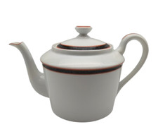 Théière en porcelaine - Raynaud et Cie Limoges - 4 à 6 Tasses