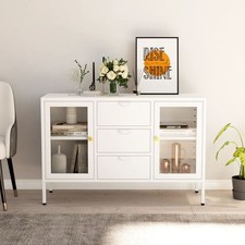 Buffet Blanc 105x35x70 cm
