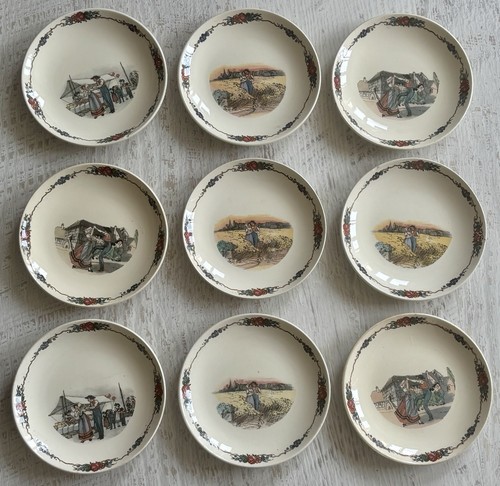 Anciennes assiettes - 9,
