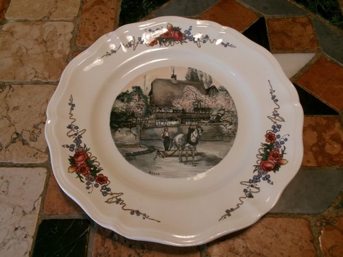 Assiette plate diam cm - plate,, 25