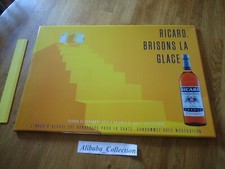OFFICIAL RICARD 40 * 60 cm ice break metal sheet plate