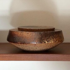 FRANÇOIS GUENEAU Boite Japonisante La Borne Céramique Deblander Joulia Mestre