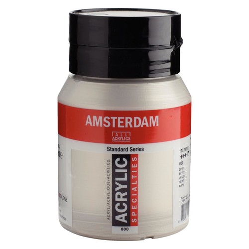 Peinture acrylique argent - peinture,