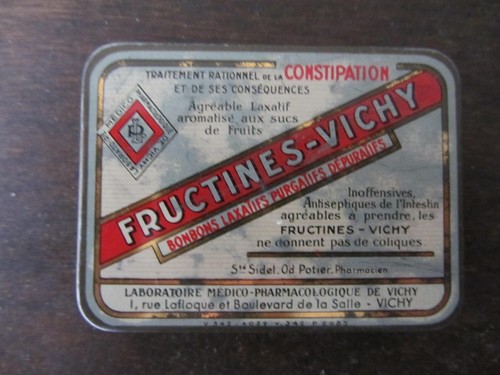 Boite tôle fructines vichy - tôle, fructines-vichy