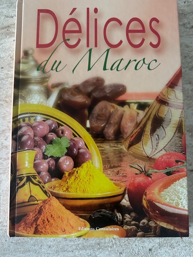 Livre délices maroc - livre,