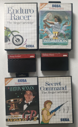Lot jeux sega master - 6, system