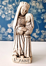 Statue Sainte Anne et Sainte Vierge ( 14,5 x 4,8 x 4 cm )