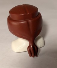 Playmobil cheveux Rouge Marron