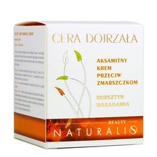 Peau mature Crème anti-rides ambre, macadamia 50ml NATURALIS