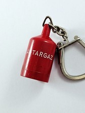 KEYCHAIN - ANTARGAZ 1960s - Miniature 3D GAS BOTTLE - Vintage Antar -