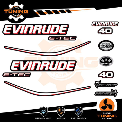 Kit autocollants pour moteur - pour,