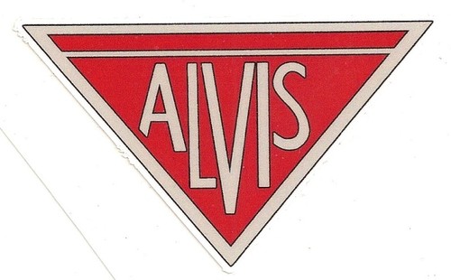 Alvis sticker vinyle laminé - alvis,