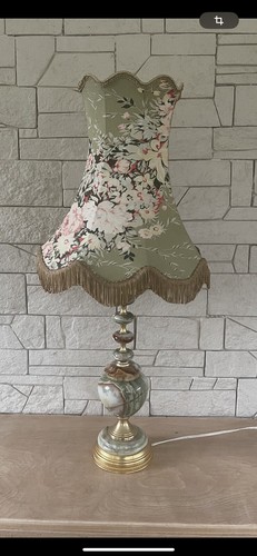 Lampe pied onyx - lampe, année