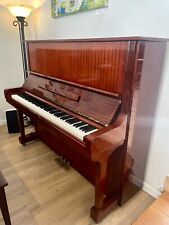 Yamaha U3 Tall Upright Piano 52" Polished Mahogany