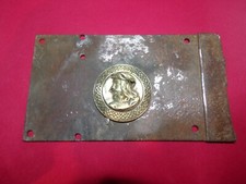 very old cover door lock art Very old object lock cover XVIII XIX
