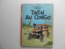 TINTIN PAR HERGE : TINTIN AU CONGO EN EDITION DE 1957 B 20 BIS. CORRECT