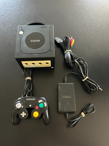 Console nintendo gamecube noir - console,