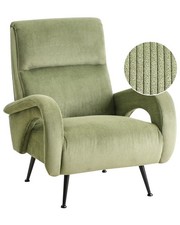 Fauteuil Retro en Velours