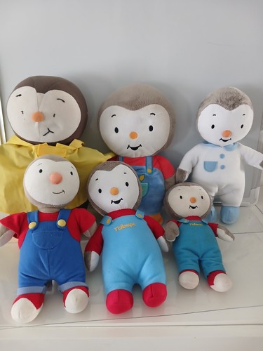 Lot peluches choupi - lot, t'choupi