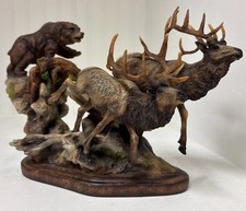 Danny Edwards Sculpture "The Encounter" ( One Spike Point Missing ) See Photo