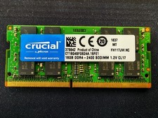 16 GO RAM  Portable DDR4 2400