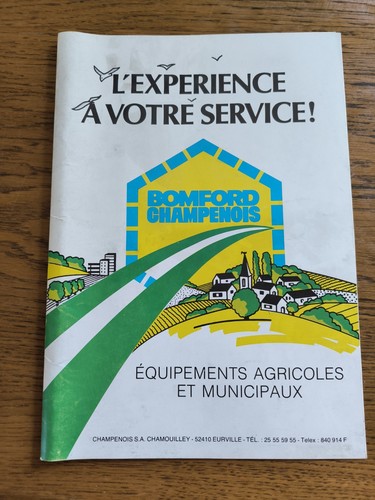 Prospectus ramasse herbe - prospectus,