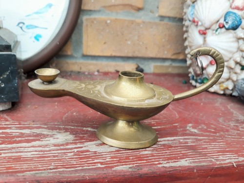 Lampe aladin bronze collection - bronze,