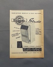 ANTIQUE ADVERTISING PUB ADVERT CLIPPING 110517 / LILOR MOBILE GAS RADIATOR 