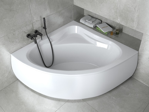 Baignoire angle acrylique - d'angle,
