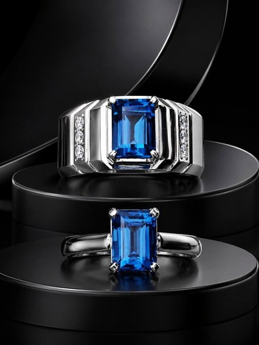 Bague homme femme argent - en,