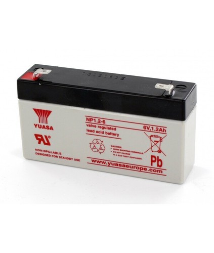 Batterie plomb yuasa 2ah - batterie, 6v