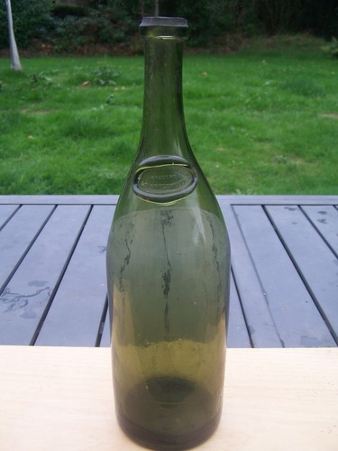 Bouteille ancienne verre - ancienne,
