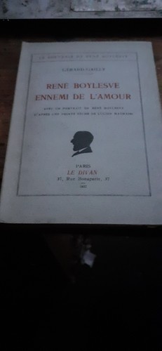 Rene boylesve ennemi - ennemi, de