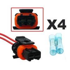 4x Connecteur Femelle