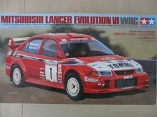 Model car 1/24 TAMIYA ref 24220 Mitsubishi Lancer Evolution VI WRC
