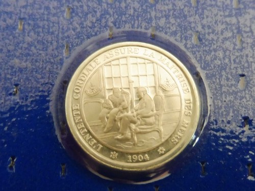 Superbe mini médaille argent - mÉdaille,
