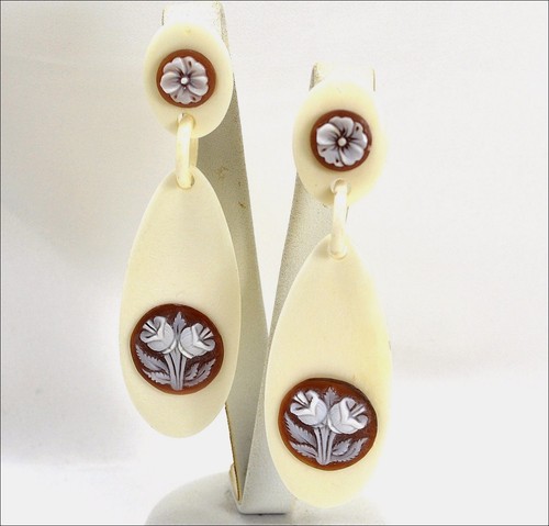 Boucles oreilles or - or, jaune