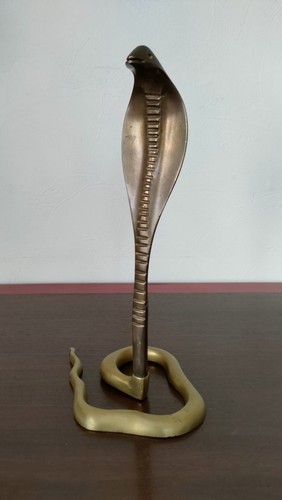 Figurine cobra laiton - cobra,