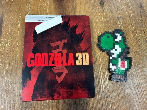 Godzilla blu ray - 3d,