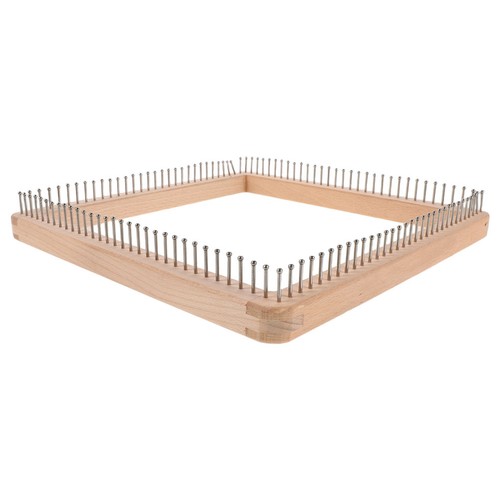 Versatile wooden knitting loom - versatile,