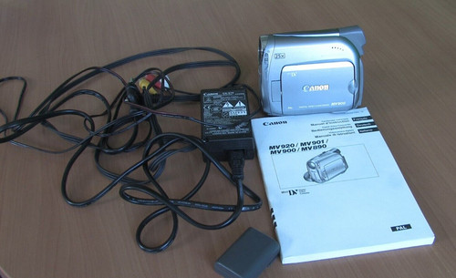 Caméscope canon mv900 - caméscope,