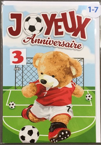 Carte anniversaire joyeux - anniversaire,