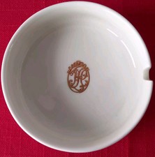  Cendrier Hôtel Plaza Athénée Paris / Porcelaine France 