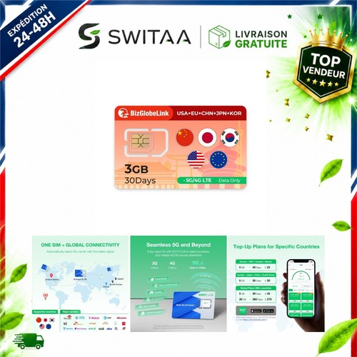Carte sim voyage - carte, go