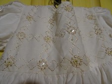 christening dress little girl 9/12 months reception, wedding etc...
