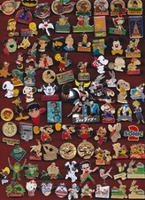 LOT DE 90 PIN'S BD DISNEY JEUX