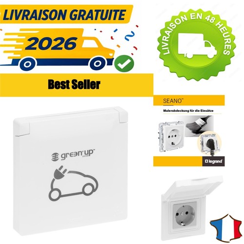 Legrand seano green prise - legrand, green'up