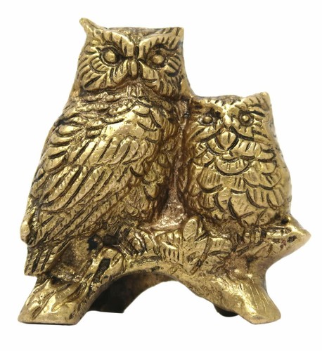 Statue laiton hibou - en, de